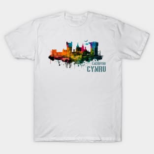 Cardiff Caerdydd Castles T-Shirt